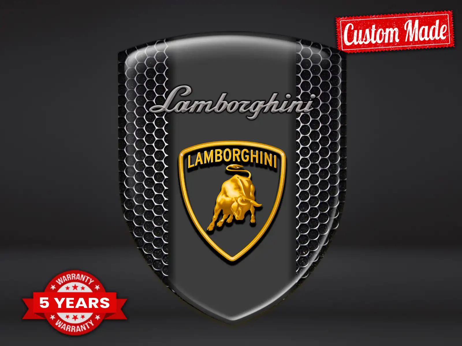 Lamborghini Vinilos Traseros Estilo Alta Calidad Personalizable